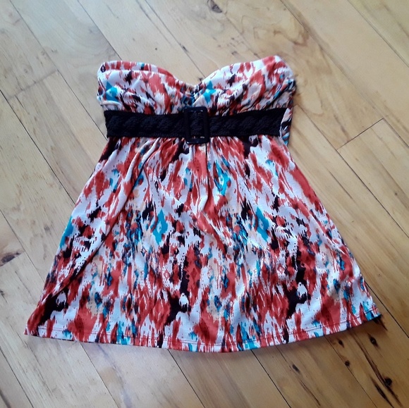 🌻 Multi-colored Halter top - Picture 2 of 2